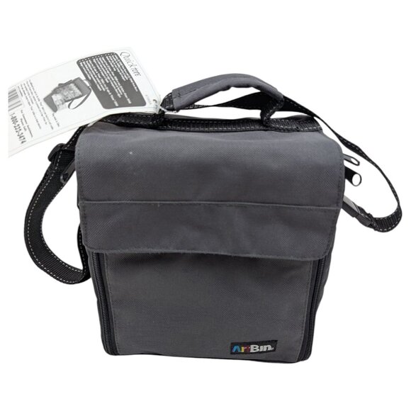 Artbin Quick Tote Shoulder Strap Totes 6 Plastic Containers Traveling Case - NEW - Picture 5 of 15